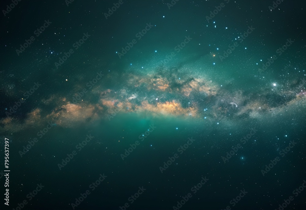 Fototapeta premium milky way in space.