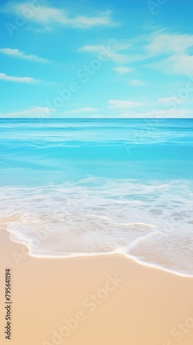 Blue aesthetic wallpaper beach outdoors horizon