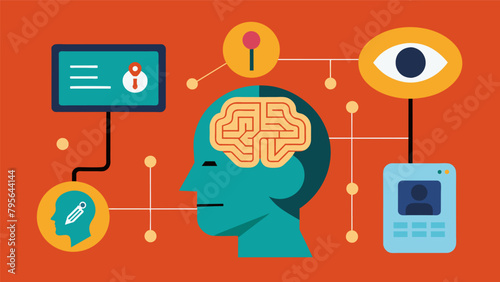 An advanced security device that measures the users neural patterns to confirm their identity and provide access..