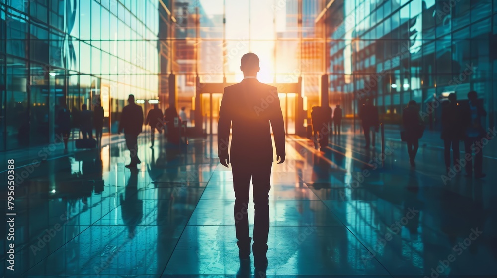 Our leader champions a dynamic approach to leadership that involves continuous learning and technological adaptation, business concept Our leader champions a dynamic approach to leadership that involves continuous learning and technological adaptation, business concept