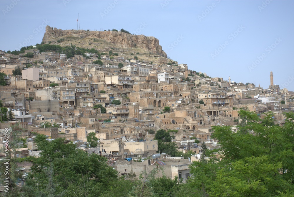 view of old mardin town