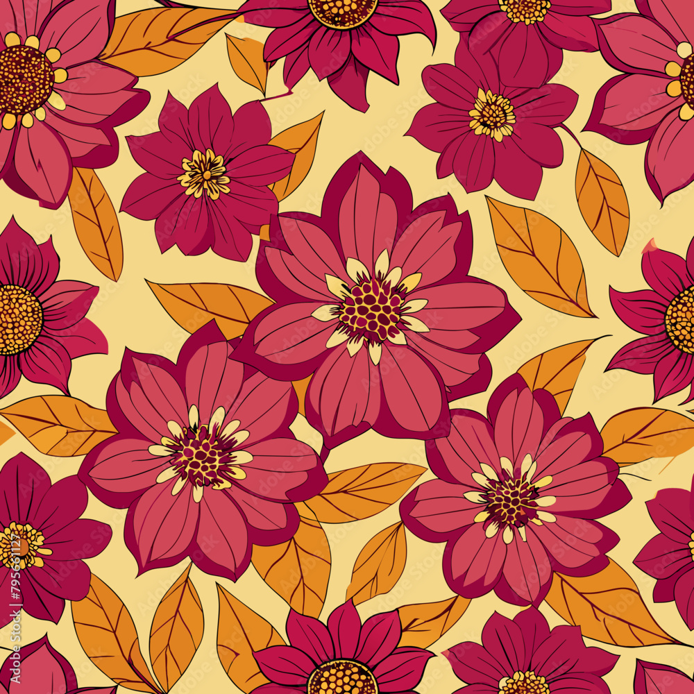 Seamless Flower Pattern