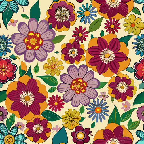 Seamless Flower Pattern