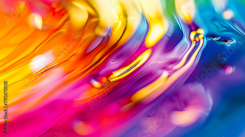 A colorful abstract background with water drops.