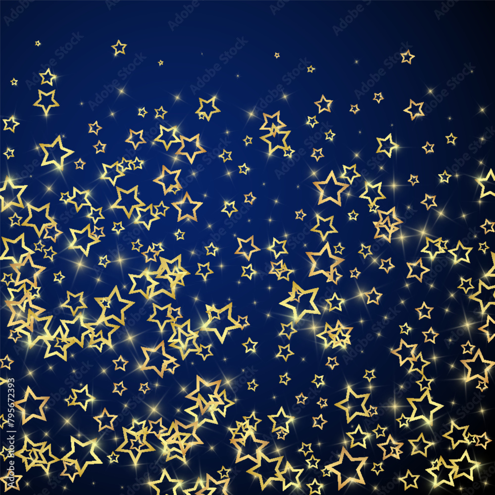 Starry night fairy tale background. Starry night fairy tale background.