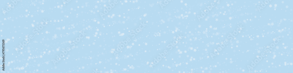 Snowy christmas background. Subtle flying snow Snowy christmas background. Subtle flying snow