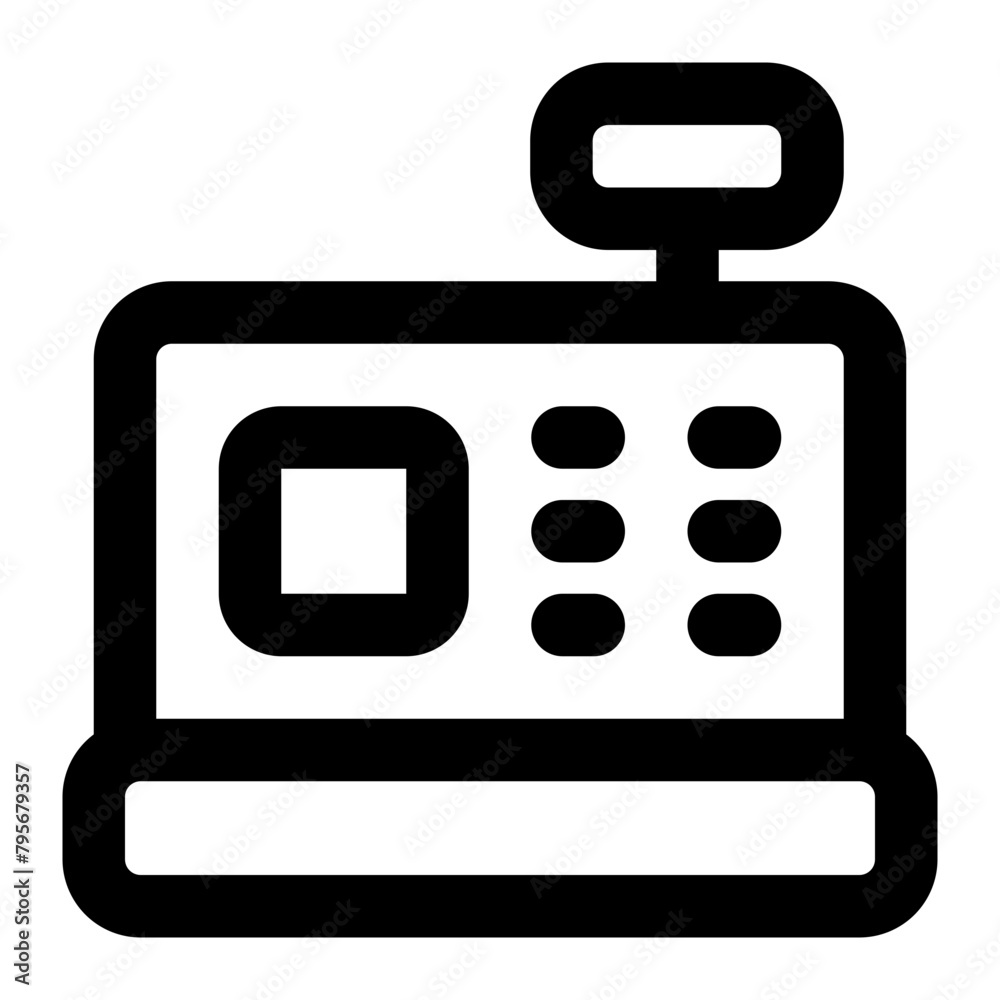 cashier machine icon cashier machine icon