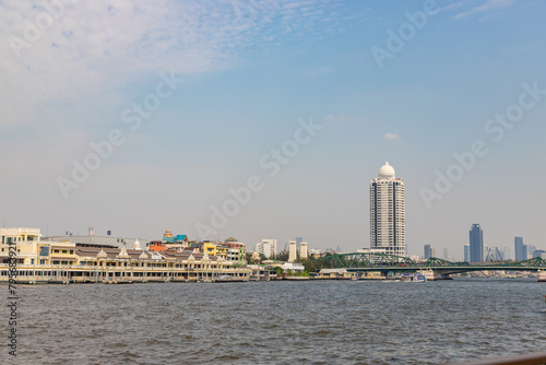 Scenic view of the Chao Praya River in Bangkok