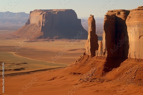 Cowboys outdoors desert nature #795690534