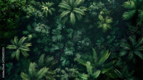 green forest background