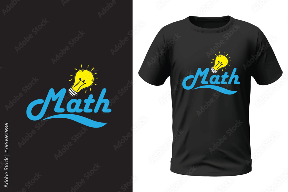 Math t-shirt design Math t-shirt design