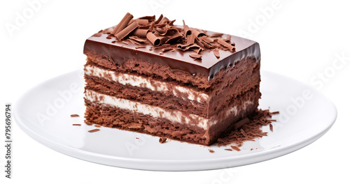 PNG Chocolate soft cake dessert plate food.