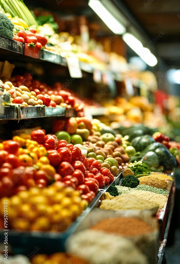 fruit and vegetables, fruit counter