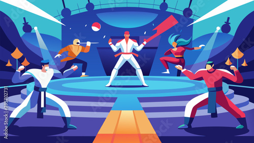 As countries compete for dominance in the world of martial arts a futuristic competition is established where teams of fighters from different
