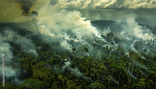 Deforestation rages across the globe, lungs of the Earth disappearing in puffs of smoke Without these green giants, the planet struggles to regulate its temperature