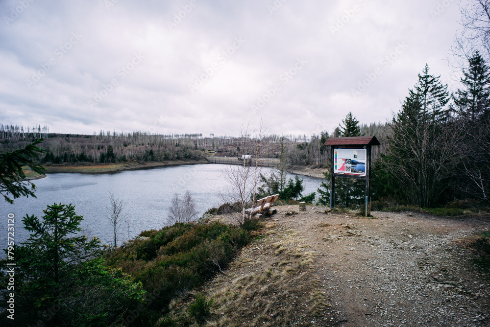 Eckertalsperre im Harz