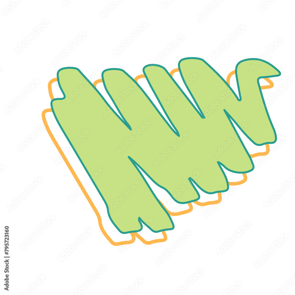 Fototapeta premium Geometric And Halftone Object