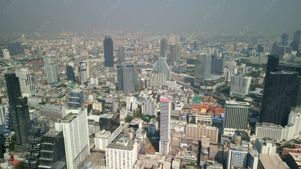 Aerial view of Bangkok downtown, Thailand. Aerial view of Bangkok downtown, Thailand.
