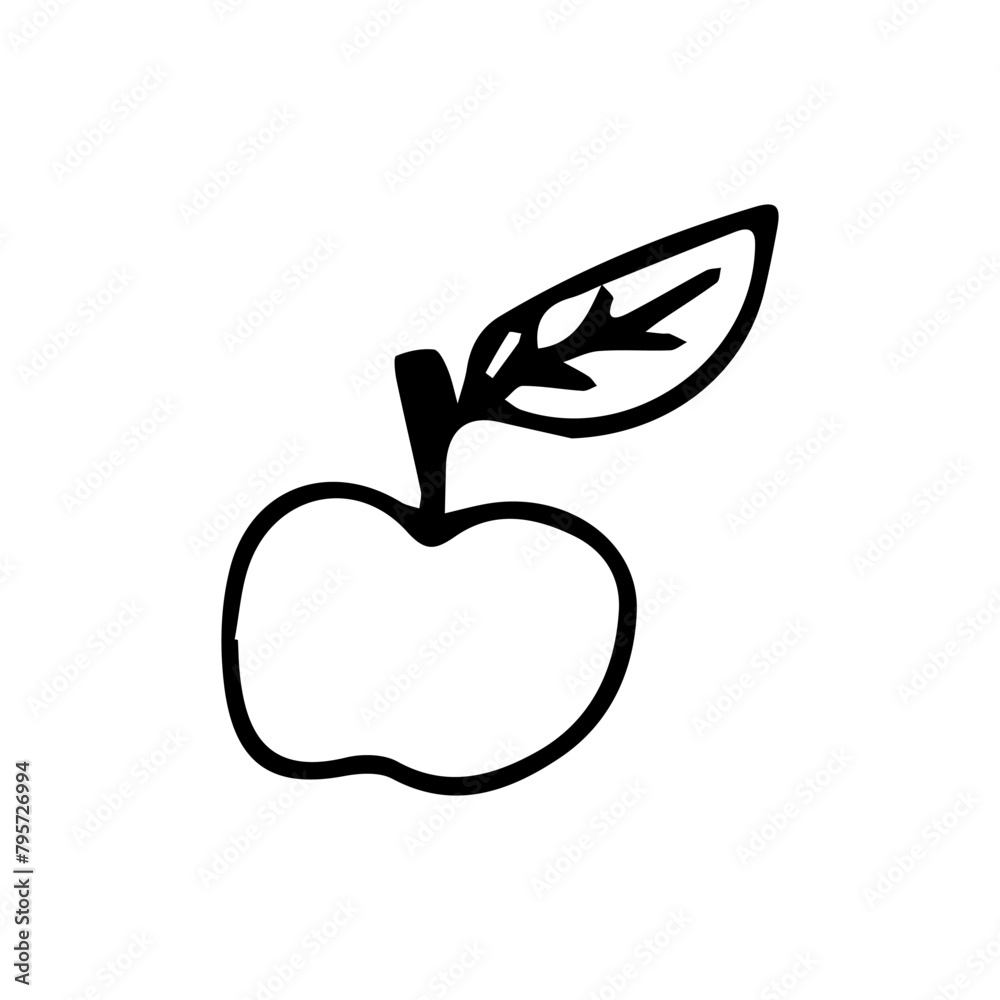Hand drawn exotic fruit doodles. Cute tropical food sketch, summer fresh organic ingredients vector illustration Hand drawn exotic fruit doodles. Cute tropical food sketch, summer fresh organic ingredients vector illustration