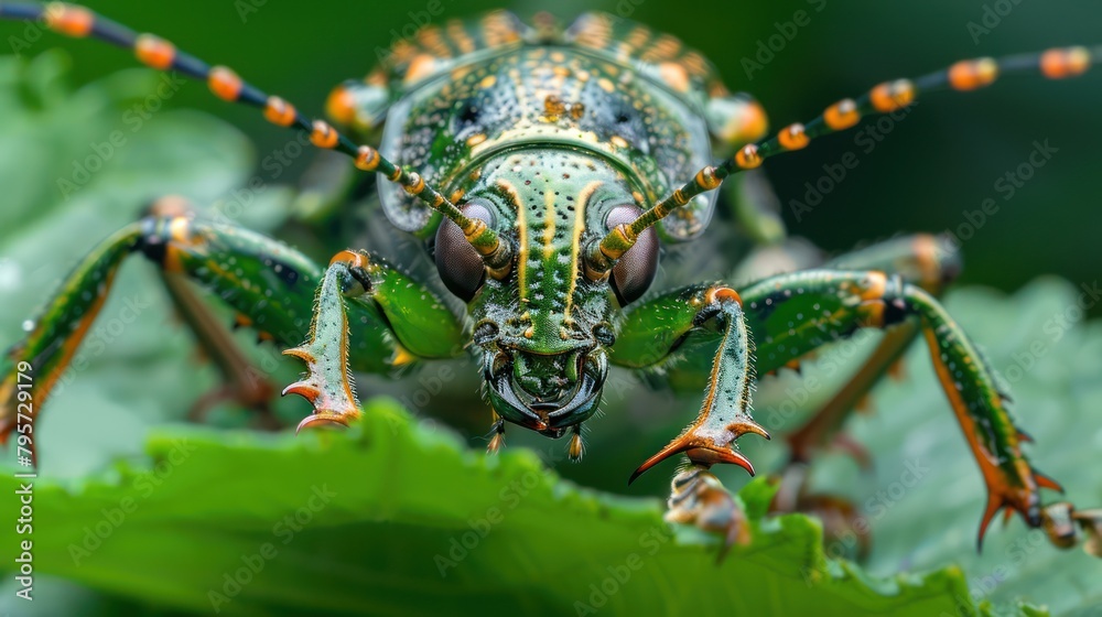 Fototapeta premium Documenting the adaptation strategies of organisms in response to evolving threats