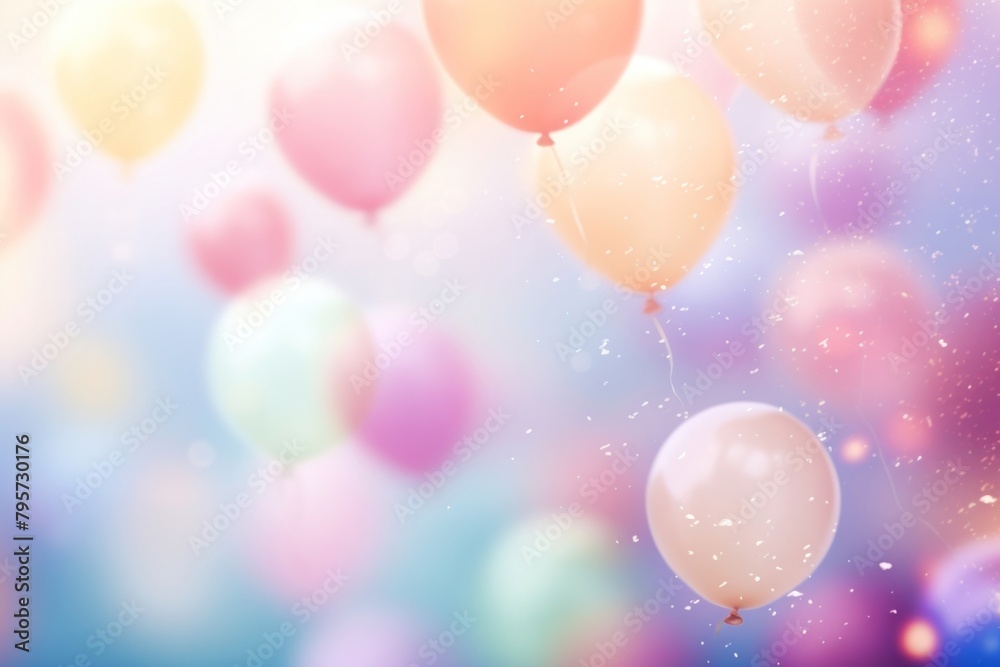 Balloonsbokeh effect background backgrounds illuminated celebration.