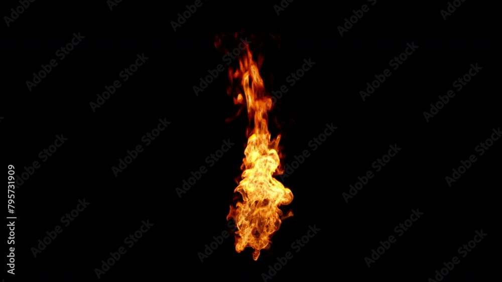Perfectly looping flames 4k 30p Very useful for your toolkit.