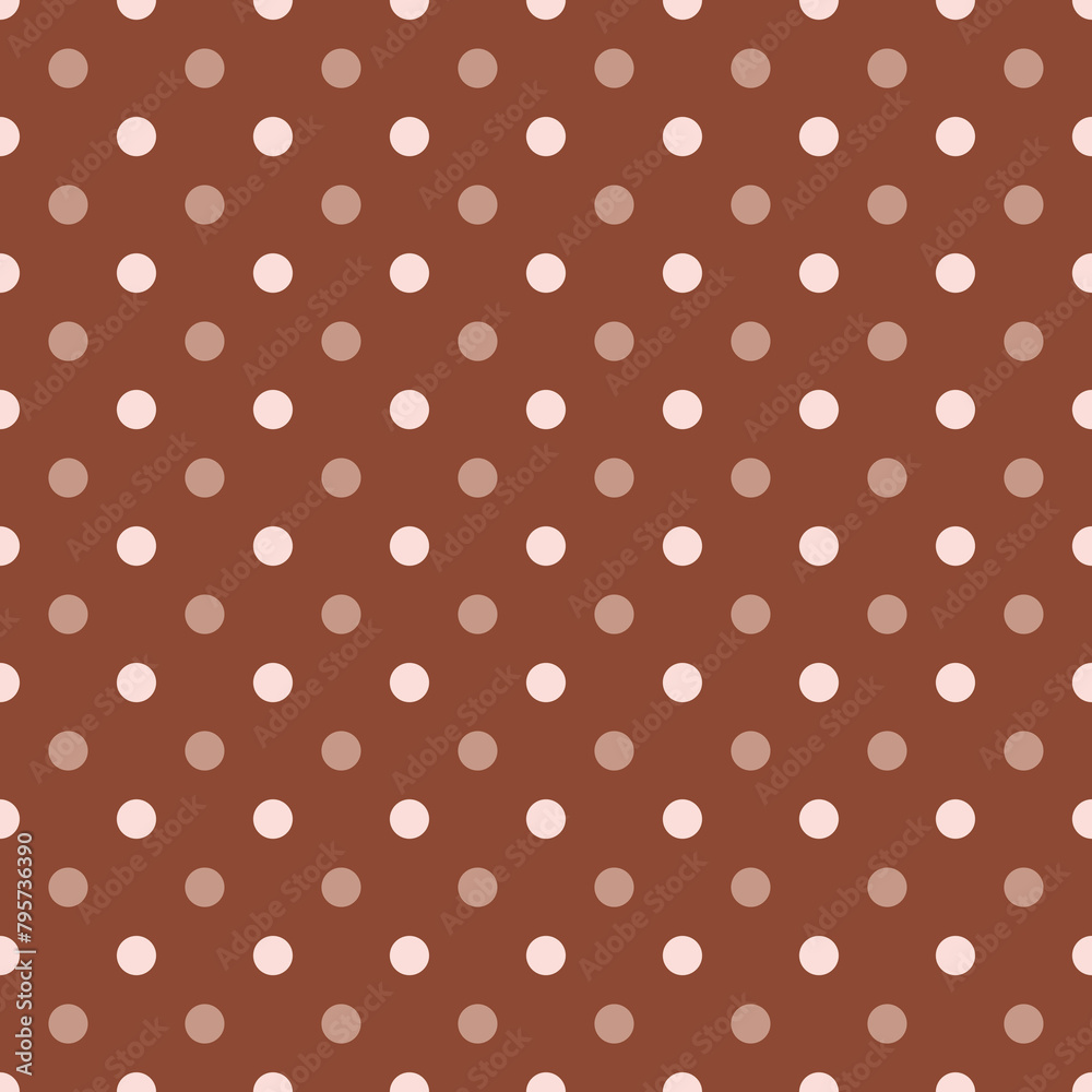 Simple, seamless polka dot background Simple, seamless polka dot background
