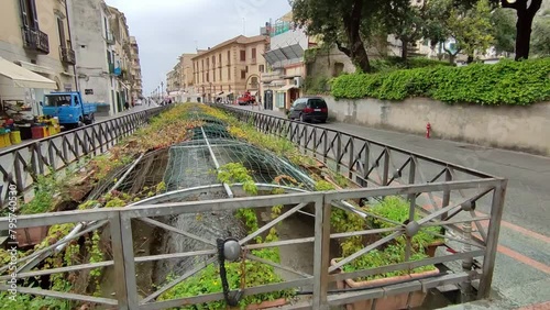 Maiori - Scorcio del fiume in Corso Reginna photo