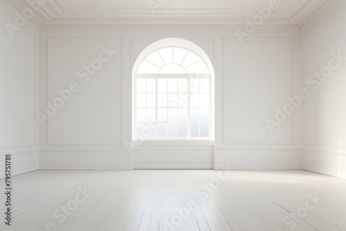 Empty room backgrounds flooring window