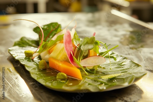 Zero Waste Culinary Creation: Root-to-Stem Vegetable Dish Plating for Earth Day
