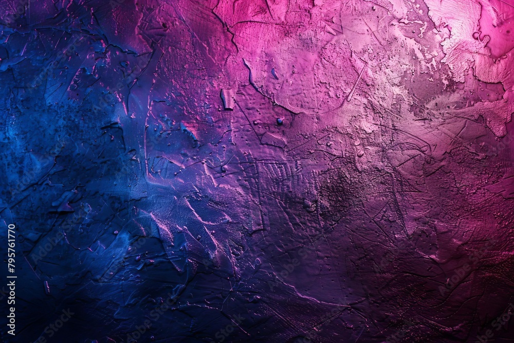 abstract blue purple and pink gradient background with rough texture and bright glow empty space for text grungy design element 8