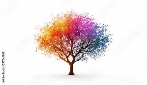 tree with colorful leaves © iLegal Tech
