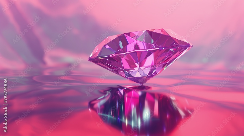 Close up Diamond or Gemstone. Close up Diamond or Gemstone.