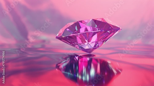 Close up Diamond or Gemstone.