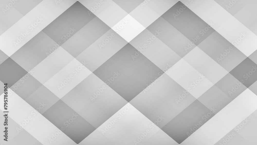 Animation white abstract moving geometric on gray background Animation white abstract moving geometric on gray background