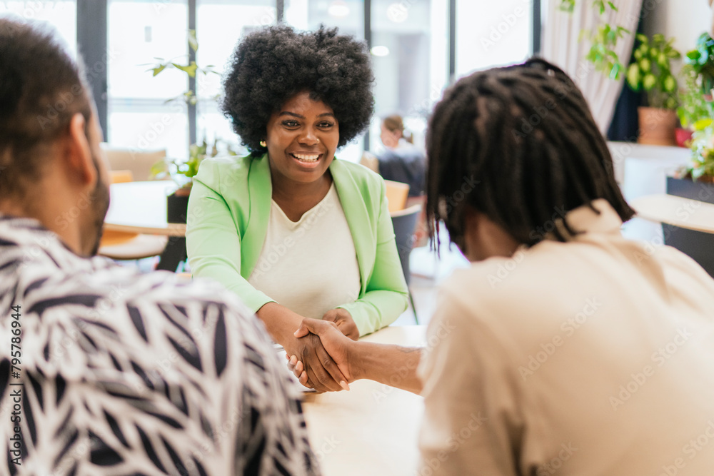 Positive Networking Handshake in Coworking Space