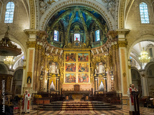 Chancel of the Valencia Cathedral