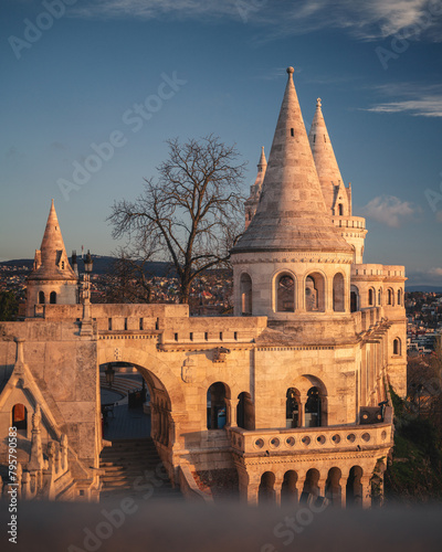 Fisherman's Bastion, Budapest in the morning
