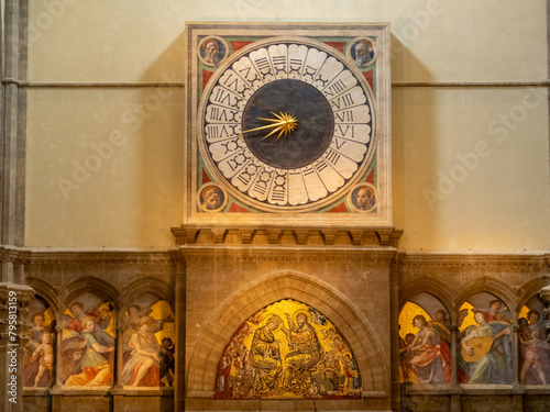 Florence Duomo clock by Paolo Uccello photo
