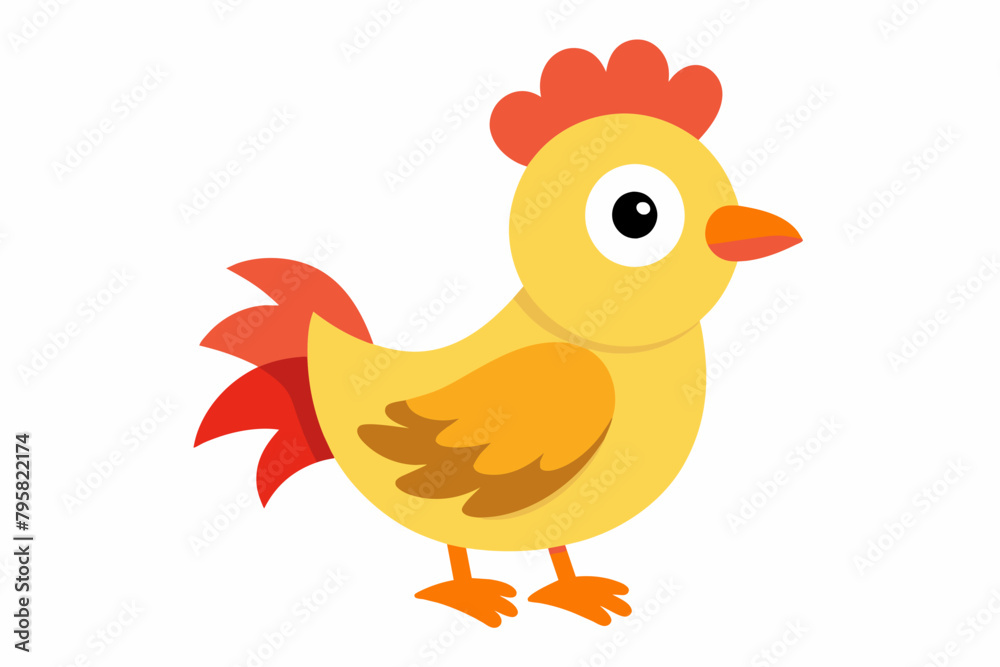 chicken cartoon vector illustration chicken cartoon vector illustration