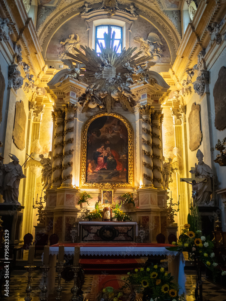 St. Anne's Church altar, Krakow St. Anne's Church altar, Krakow