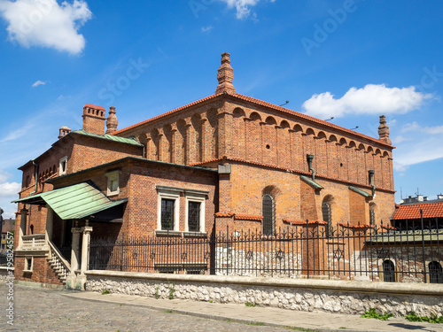 Obraz na płótnie Krakow Old Synagogue w salonie
