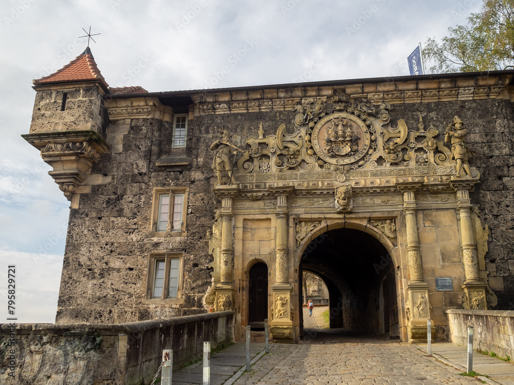 Tubingen Castle Gate and bridge