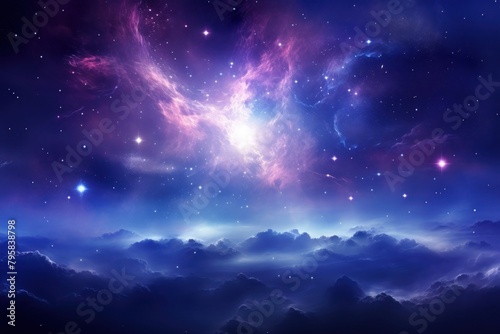 Universe of galaxy space backgrounds astronomy