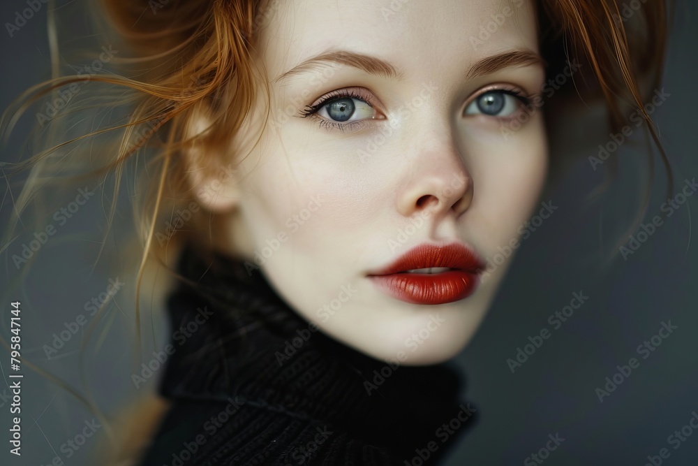 Confident woman exuding charisma and charm Confident woman exuding charisma and charm