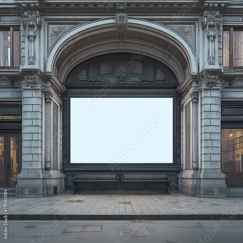 Immerse Yourself in the Urban Gallery – The Enchanting London Street Pavement Advertisement Board Viewed