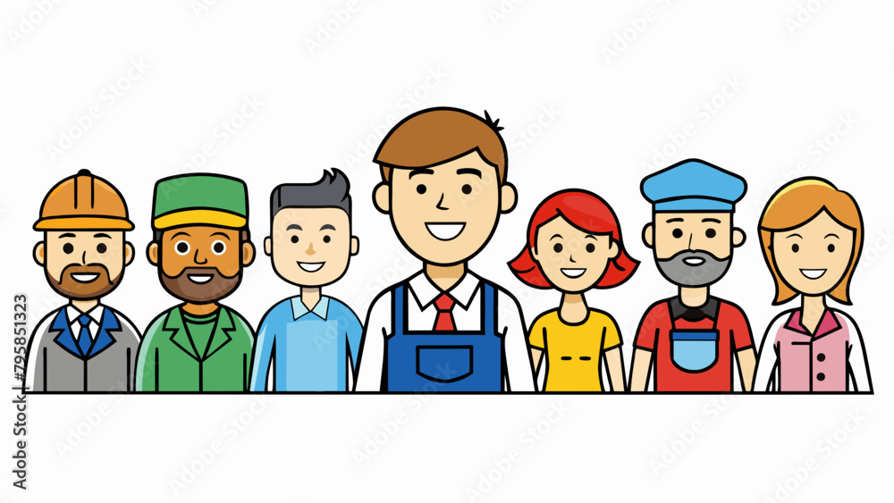people of different professions military journal cartoon vector illustration people of different professions military journal cartoon vector illustration
