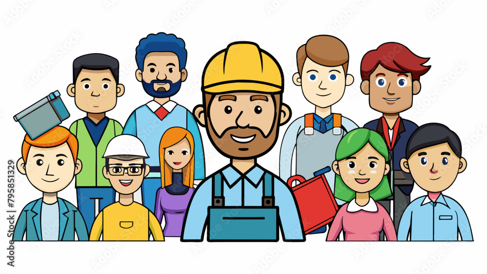 people of different professions military journal cartoon vector illustration people of different professions military journal cartoon vector illustration