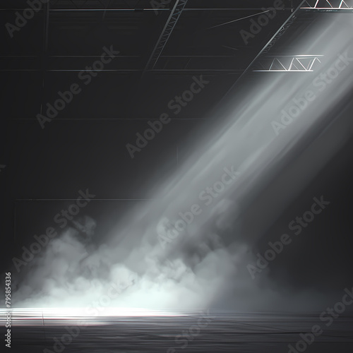 Elevate Your Visuals with Studio-Quality White Smoke Effects on a Black Background