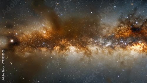 UpClose Perspective of the Milky Ways Galactic Halo In this intimate closeup the outermost regions of the Milky Way known as the galactic halo are revealed in all their splendor with . photo